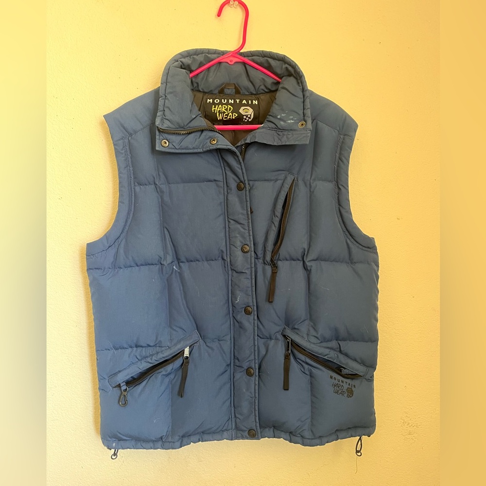 Mountain Hardware goose down puffer vest. Women’s size 12.